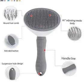 1184 USA-VIRALFINDS Pet Hair Removal Comb Effortless Dogs #3