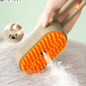 2PH01094 USA-VIRALFINDS Cat Steam Brush Electric Comb Pet #3