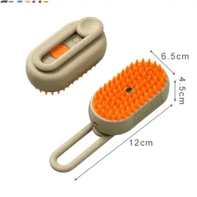 2PH01094 USA-VIRALFINDS Cat Steam Brush Electric Comb Pet