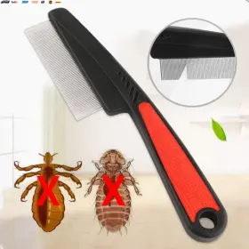 313037370399 USA-VIRALFINDS Pet Shedding Hair Flea Lice Brush #2