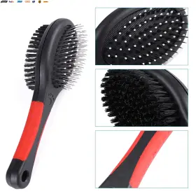 313038290269 USA-VIRALFINDS Dog Brush Cat Pet Comb Double Pin #3