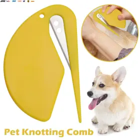 313045952990 USA-VIRALFINDS Cat Dog Comb Pet Knot Puppy Hair #3