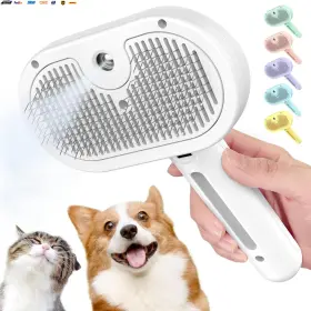 313056995900 USA-VIRALFINDS Spray Cat Brush Shedding Steam