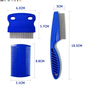 313101755718 USA-VIRALFINDS Flea Comb Cat Set Removes Mucus #3