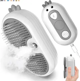 313111835820 USA-VIRALFINDS Cat Steam Brush Cleaning Shedding