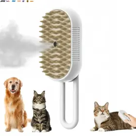 445000247247 USA-VIRALFINDS Cat Dog Pet Spray Massage Brush