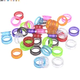 5PCS USA-VIRALFINDS Silicone Finger Rings Cat Dog Hair Pet #3
