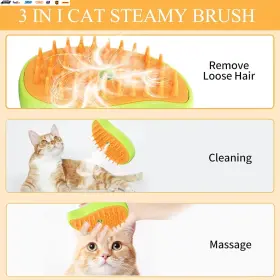445050962909 USA-VIRALFINDS Cat Steam Brush Spray Cleaning #2