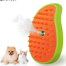 445050962909 USA-VIRALFINDS Cat Steam Brush Spray Cleaning