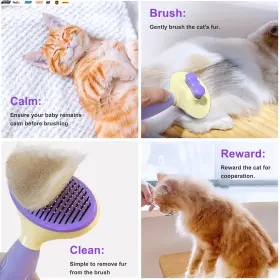 711181256529 USA-VIRALFINDS Cat Brush Shedding Cleaning #2
