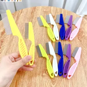 744110456448 USA-VIRALFINDS Pet Hair Shedding Comb Steel Flea #3