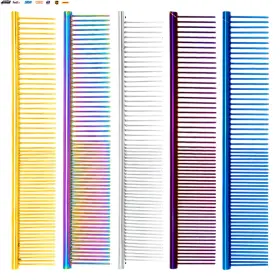 D0002A USA-VIRALFINDS Meisha Steel Pet Comb Puppy Hair Fur #2