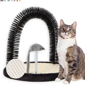 DB03 USA-VIRALFINDS Cat Groomer Massager Hair Brush Pad