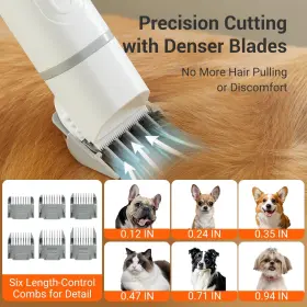 974230882610 UWANT Pet Hair Vacuum Pa Suction Whi Kit #3