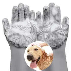 651074341935 VAVOPAW Magic Pet Gloves Dog Bathing Shampoo