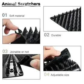 708500812375 VENSHUN Silicone Massage Scratching Pad Set Body #2