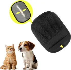 744110920338 VERITAS Finger Pet Hair Removal Glove Dogs Cats
