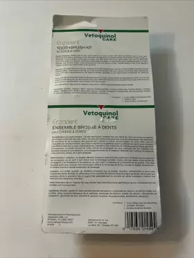 411459 VETOQUINOL Enzadent Enzymatic Toothpaste Fingerbrush #2