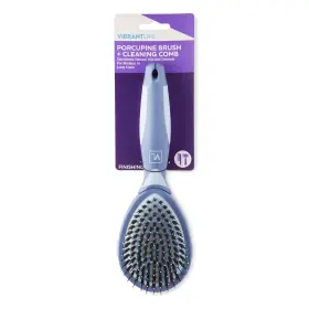 FFP19994 VIBRANT LIFE Porcupine Bristle Dog Brush Cleaning #3