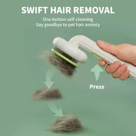 AW-C-268 VIOJOJO Cat Brush Dog Release Shedding Cleaning Comb #3