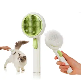 AW-C-268 VIOJOJO Cat Brush Dog Release Shedding Cleaning Comb