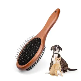 WAGA0002 WAGABLY Double Pet Slicker Brush Dogs Cats Comb