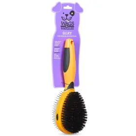 742797025483 WAGS WIGGLES Double Dog Brush Efficient Pet #2
