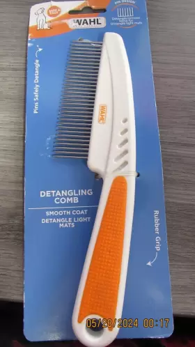 3024402 WAHL Pet Dog Detangling Comb