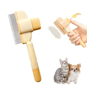 MX101-HAIR WANXMAL Pet Removal Comb Flea Cat Brush Standard