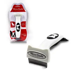 850024496170 WARREN LONDON Deshedding Dog Brush Steel Tool