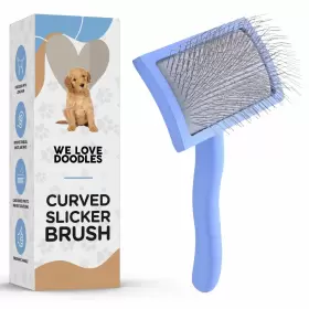 065017206079 WE LOVE DOODLES Dog Slicker Brush Pet Hair
