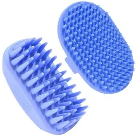 065017206123 WE LOVE DOODLES Dog Bath Brush Pet Rubber Shower