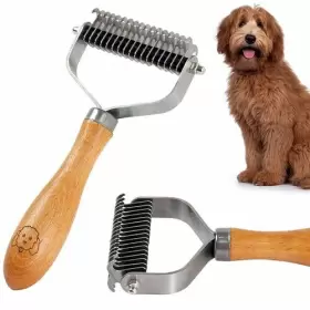 196852108022 WE LOVE DOODLES Pet Dematting Comb Dogs Cats