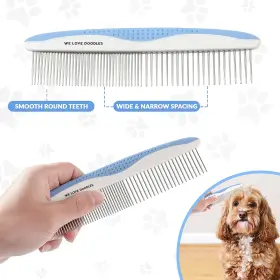Combpack WE LOVE DOODLES Dog Comb Matting Doodle Brush #3