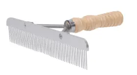 000399604087 WEAVER LEATHER LIVESTOCK Comb Wood Handle Steel