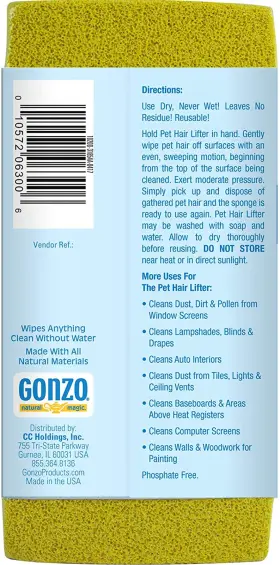445050676677 WEIMAN Gonzo Pet Hair Remove Dog Cat Furniture #2