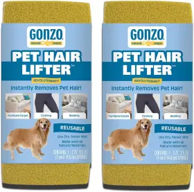 1020DPK2 WEIMAN Gonzo Pet Hair Remover Pack Lift Remove Dog