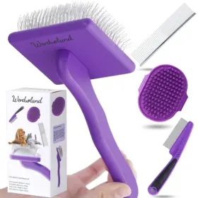 727636215805 WERDUOLAND Dog Slicker Brush Haired Doodle #3