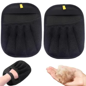 7841656847 WESUN Pet Hair Removal Glove Remover Eff