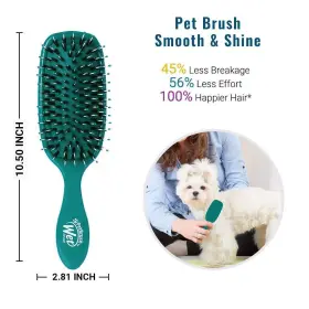 736658591774 WET BRUSH Pet Hair Shine Dog Cat Shedding Comb #2