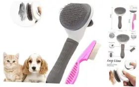 GOUSUA-2 WEYANG Cleaning Slicker Brush Dogs Cats Pet Hair