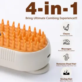 313023493446 WHISKAS Cat Steam Brush Shedding Rechargeable #2