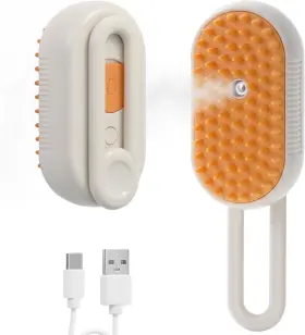 313023493446 WHISKAS Cat Steam Brush Shedding Rechargeable