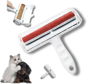 WP010 WHITE PRIME Roller Pet Hair Remover Lint Cat Dog
