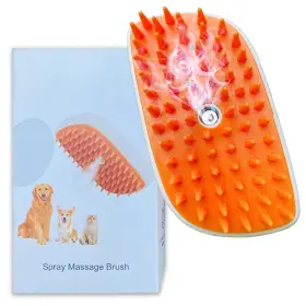 445052074068 WIKIAZON Cat Steam Brush Cleaning Anti Shedding