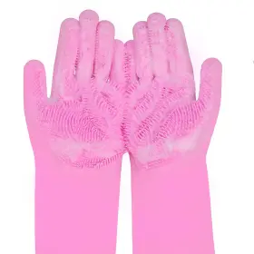 758918787345 WJWJA Pet Gloves Enhanced Design Bathing