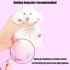 788285875659 WOLEDOE Hamster Brush Comb Guinea Ferrets Rats #2