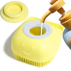 786292290793 WOLEIGIAO Dog Bathing Brush Pet Massage Shampoo