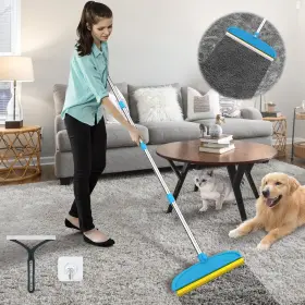 445044734789 WOSWOK Carpet Rake Dog Hair Remover Pet