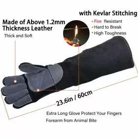717522223427 WZQH Animal Handling Multipurpose Pet Glove #2